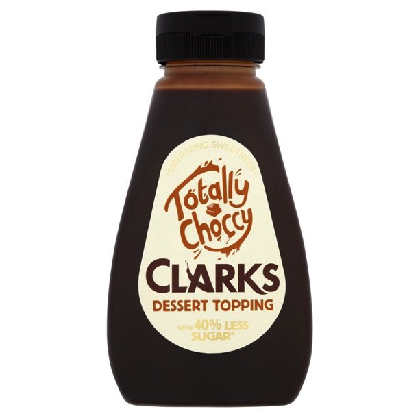 Clarks Totally Choccy Dessert Topping Spot BRODERS
