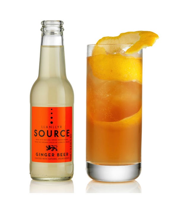 LLanllyr Source, Fiery Ginger Beer LLanLLyr Source BRODERS